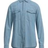 ONLY & SONS Sky Blue Men‘s Solid Color Shirt