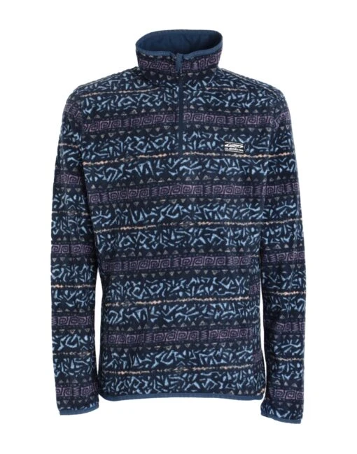 QUIKSILVER QS Felpa Aker HZ Fleece Midnight Blue Men‘s Sweatshirt 6 QUIKSILVER QS Felpa Aker HZ Fleece Midnight Blue Men‘s Sweatshirt -The Everyday Outfit 10032033ok 14 f
