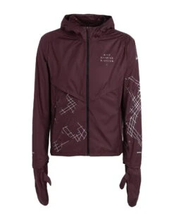NIKE Nike Storm-FIT Run Division Men's Flash Running Jacket Burgundy Men‘s Jacket