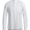 TINTORIA MATTEI 954 White Men‘s Patterned Shirt