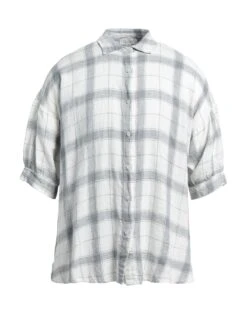 CROSSLEY Grey Men‘s Checked Shirt