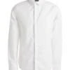 EMPORIO ARMANI White Men‘s Solid Color Shirt