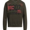 DSQUARED2 Military Green Men‘s Sweatshirt