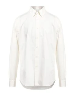 GRIGIO White Men‘s Solid Color Shirt