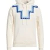 MARCELO BURLON Cream Men‘s Hooded Sweatshirt