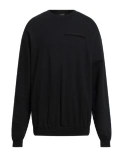 B-USED Black Men‘s Sweatshirt