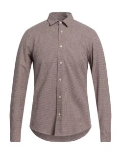 EN AVANCE Burgundy Men‘s Patterned Shirt