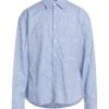VALENTINO GARAVANI Azure Men‘s Checked Shirt