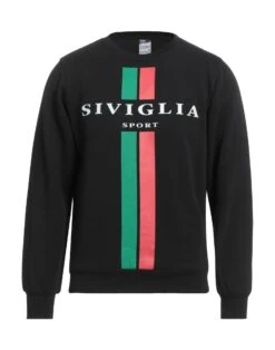 SIVIGLIA Black Men‘s Sweatshirt