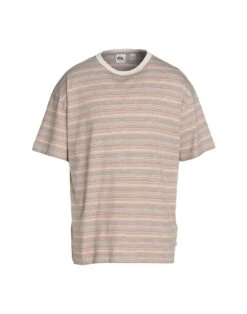 QUIKSILVER QS T-shirt Port Sol Tee Light Brown Men‘s T-shirt