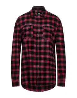 B-USED Black Men‘s Checked Shirt