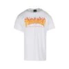 THRASHER FLAME T-SHIRT White Men‘s T-shirt