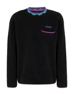 COLUMBIA Wapitoo Fleece Pullover Black Men‘s Sweatshirt