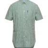 BEN SHERMAN Light Yellow Men‘s Checked Shirt