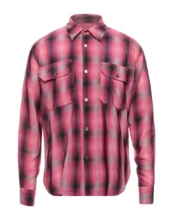 DEPARTMENT 5 Fuchsia Men‘s Patterned Shirt