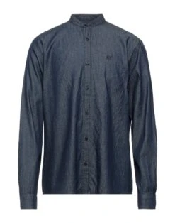 ARMANI EXCHANGE Blue Men‘s Denim Shirt