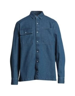TOPMAN Blue Men‘s Denim Shirt