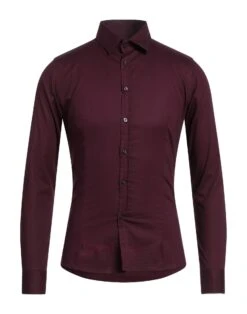 L.B.K. Deep Purple Men‘s Solid Color Shirt