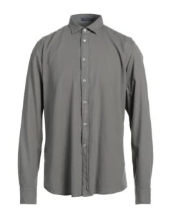 B.D.BAGGIES Grey Men‘s Solid Color Shirt
