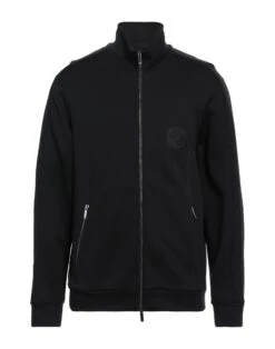 GIORGIO ARMANI Black Men‘s Sweatshirt