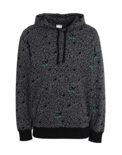 PUMA Brand Love AOP Hoodie TR Grey Men‘s Hooded Sweatshirt