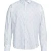 PANAMA White Men‘s Patterned Shirt