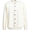 HAIKURE Ivory Men‘s Solid Color Shirt