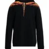 MARCELO BURLON Black Men‘s Hooded Sweatshirt