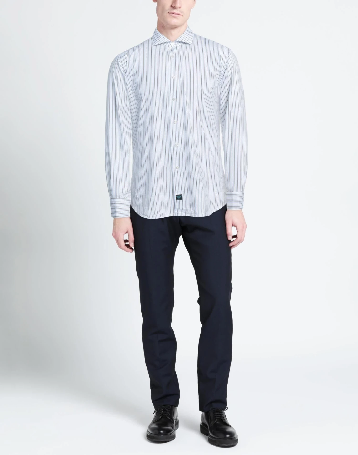 BROUBACK White Men‘s Patterned Shirt 2 BROUBACK White Men‘s Patterned Shirt - Image 2