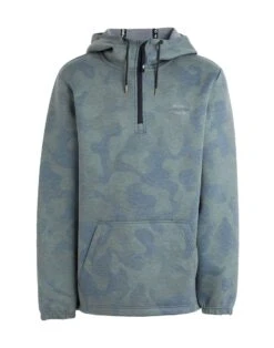QUIKSILVER QS Felpa Snow Shredder Hoodie Military Green Menâs Hooded Sweatshirt