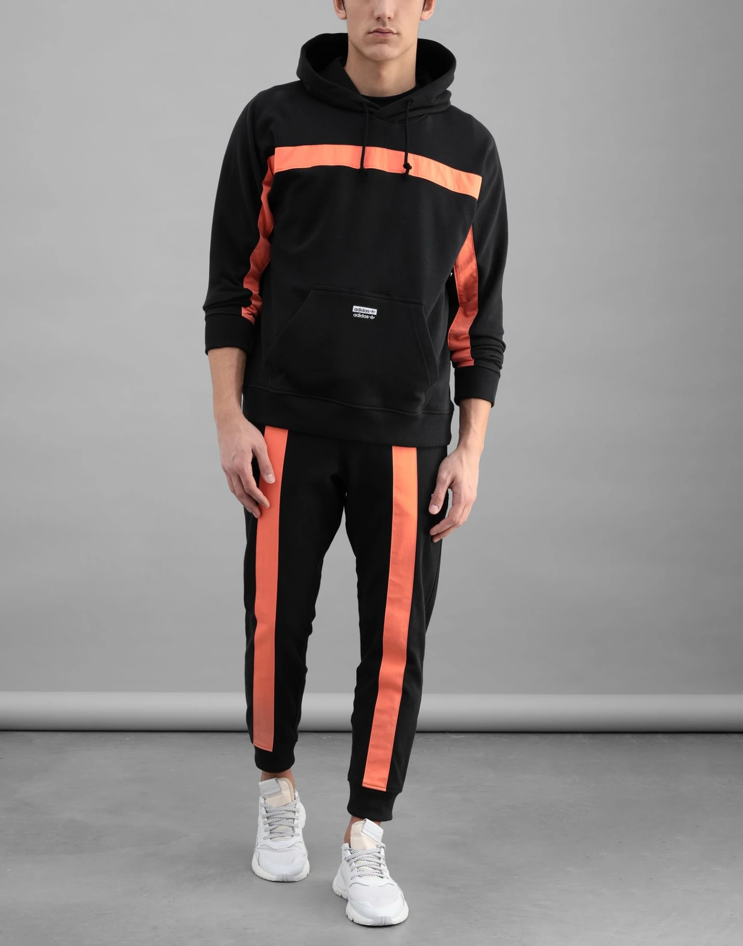 ADIDAS ORIGINALS FS SWEATP Black Men‘s Casual Pants 2 ADIDAS ORIGINALS FS SWEATP Black Men‘s Casual Pants - Image 2