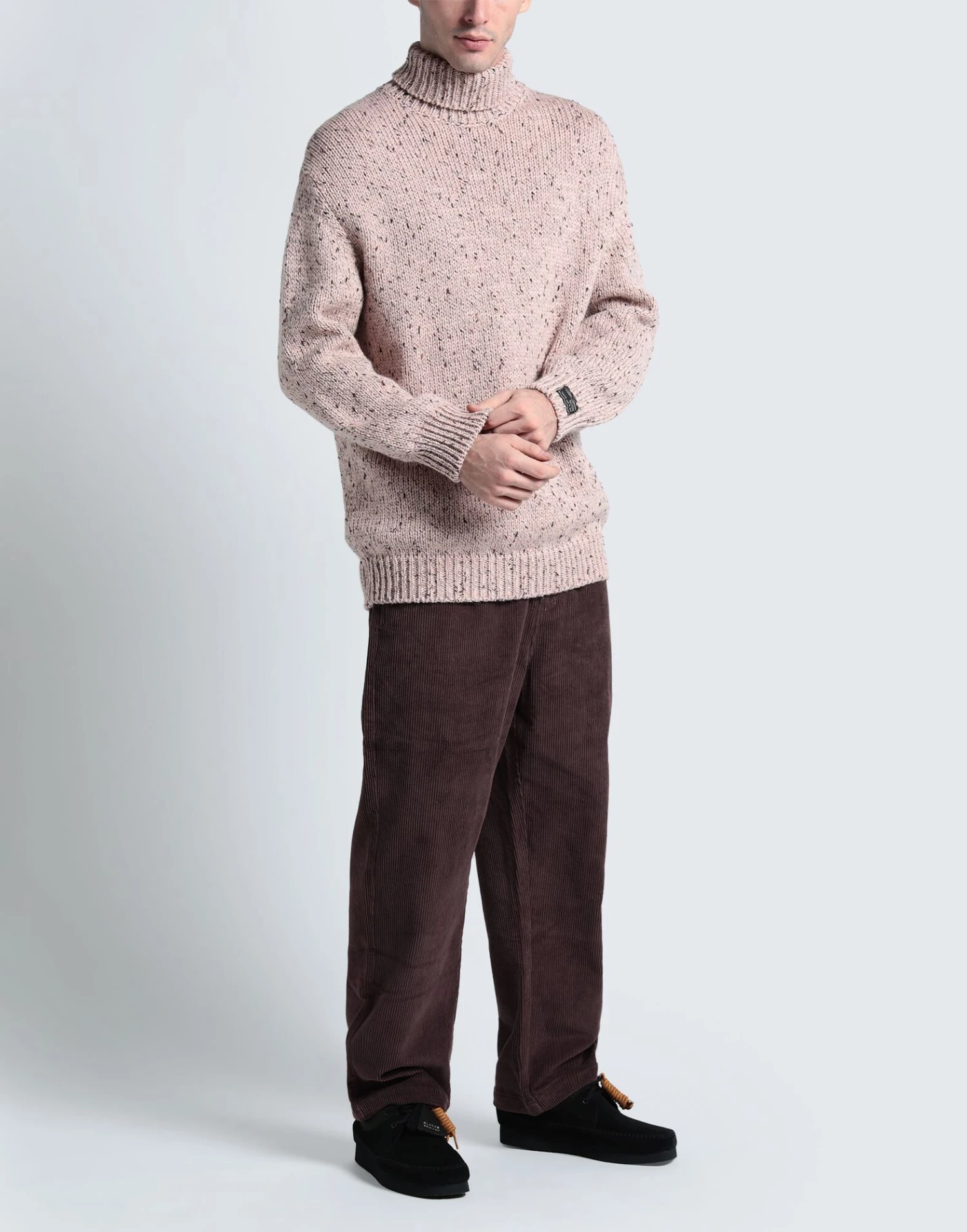 BUTTER GOODS CHAINS CORDUROY PANTS Dark Purple Men‘s Casual Pants 2 BUTTER GOODS CHAINS CORDUROY PANTS Dark Purple Men‘s Casual Pants - Image 2