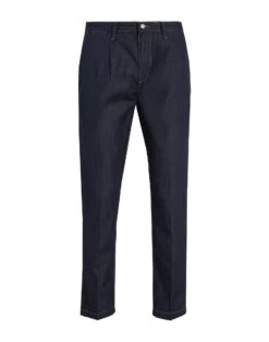 The Everyday Outfit 41 8 By ORGANIC COTTON DENIM CHINO PANTS Blue Men‘s Denim Pants