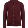 ZANONE Burgundy Men‘s Cardigan