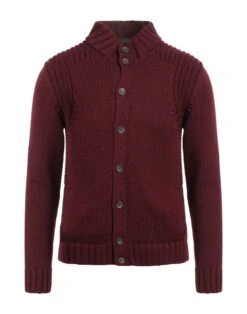 ZANONE Burgundy Men‘s Cardigan