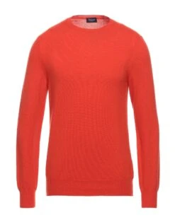 DRUMOHR Orange Men‘s Cashmere Blend