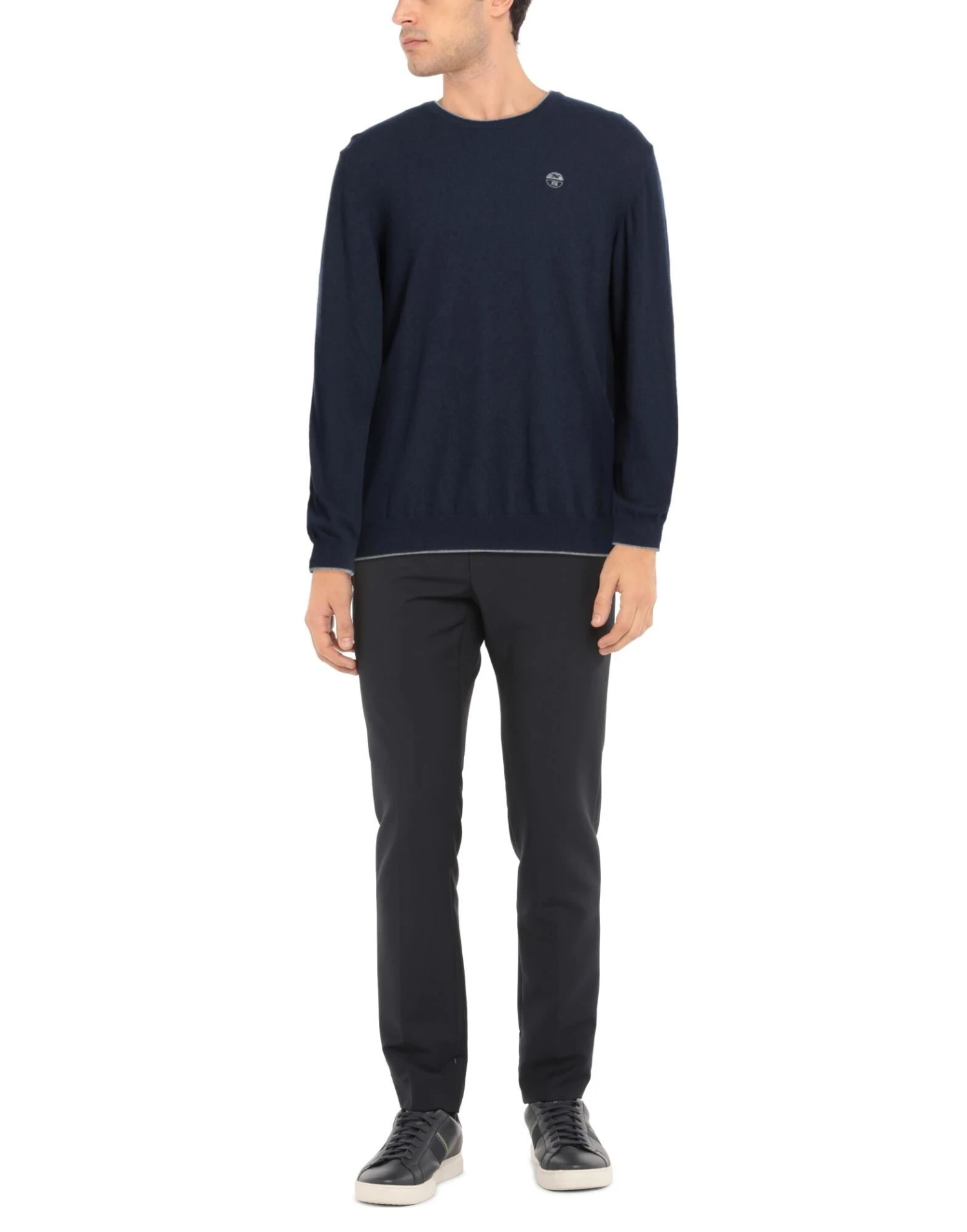 NORTH SAILS Midnight Blue Men‘s Sweater 2 NORTH SAILS Midnight Blue Men‘s Sweater - Image 2