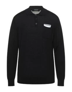 DSQUARED2 Black Men‘s Sweater