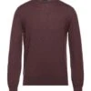 Paul&Shark PAUL & SHARK Burgundy Men‘s Cashmere Blend