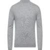 ARAGONA Grey Men‘s Turtleneck