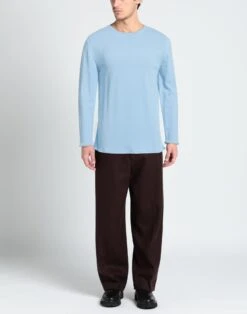 ÊTRE FILATI ITALIANI Sky Blue Men‘s Sweater 3 ÊTRE FILATI ITALIANI Sky Blue Men‘s Sweater -The Everyday Outfit 14319660tw 14 r