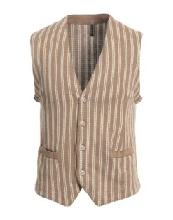 L.B.M. 1911 Camel Menās Cardigan