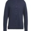 MASSIMO ALBA Navy Blue Men‘s Cashmere Blend