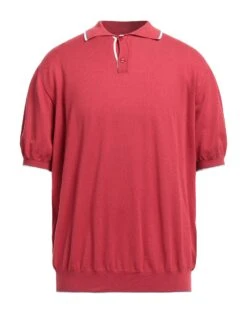 CRUCIANI Brick Red Men‘s Sweater