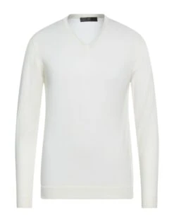 DANIELE ALESSANDRINI Cream Men‘s Sweater