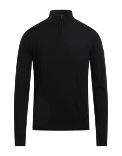 EMPORIO ARMANI Black Men‘s Turtleneck