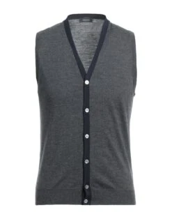 ROSSOPURO Grey Men‘s Cardigan
