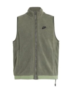 NIKE M NK CLUB+ FLC WINTER VEST Military Green Men‘s Jacket