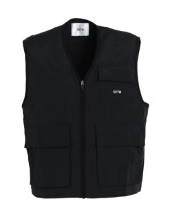 ARTE Antwerp Vince Vest Black Men‘s Jacket