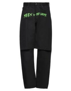 OFF-WHITE™ Black Men‘s Denim Pants